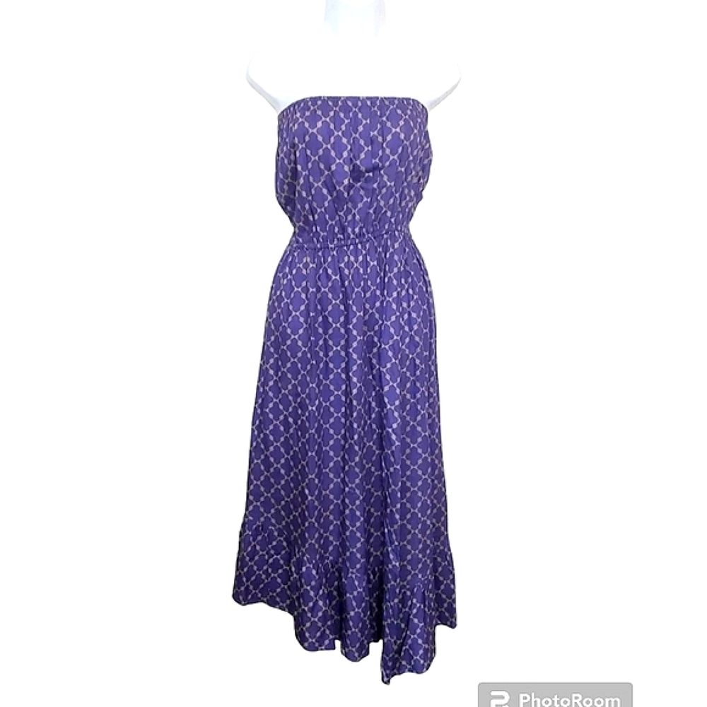Escapada strapless dress